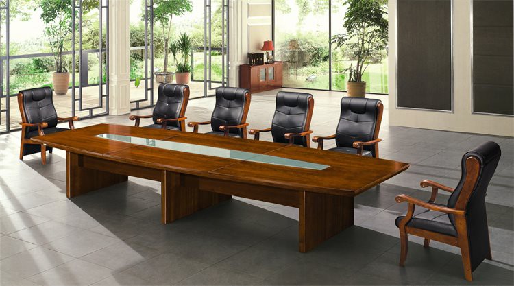 Solid Veneer Surface Meeting Table (1)_