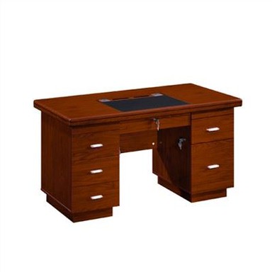 Small Work Desk with Drawers