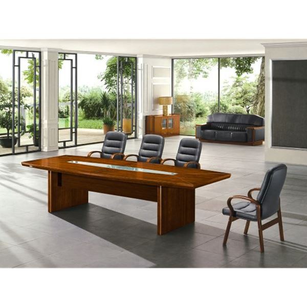 Solid Veneer Surface Meeting Table