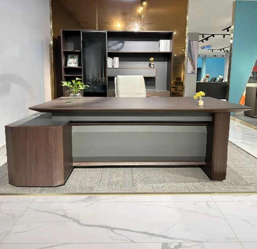 New Arrived L-shape Executive Boss Table