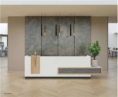 Elegant Hotel Reception Desk
