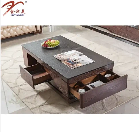Modern Oak Wood Office Home Coffee Table