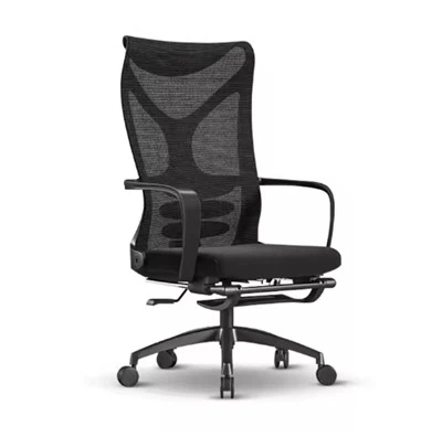 Ergonomic Mesh Office Swivel Chair With Footrest