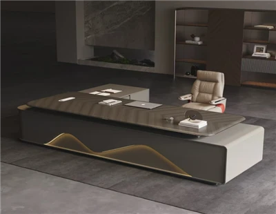 Luxury L Shaped Executive Desk