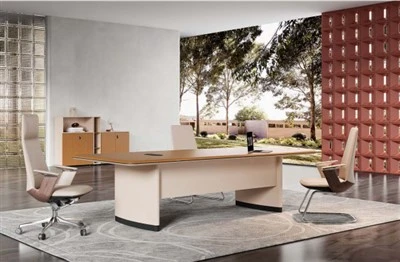 Multi-Person Office Conference Table Meeting Desk