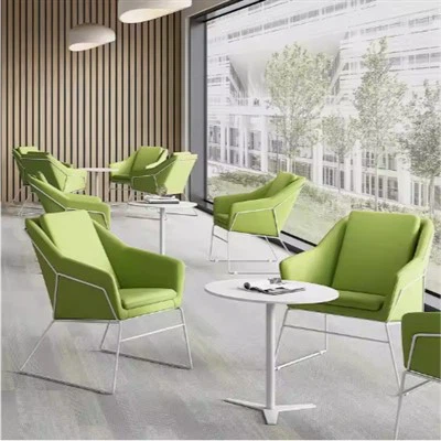 White Leisure Negotiation Small Metting Table